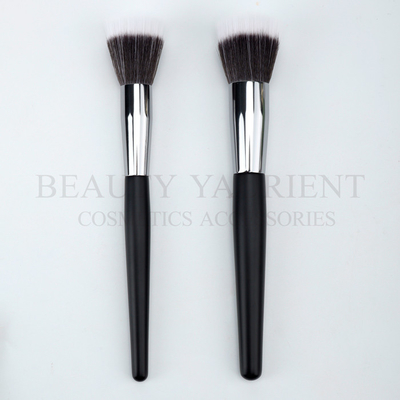 Προσώπου Makeup εργαλείων συνθετική τρίχα λαβών σκληρότητας ελεύθερη ξύλινη υψηλή - ποιοτική συνήθεια Makeup που ζωγραφίζει με κουκίδες τις βούρτσες